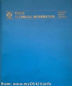 Parts Technical Information bulletins binder