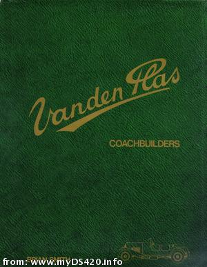 VandenPlas Coachbuilders cover