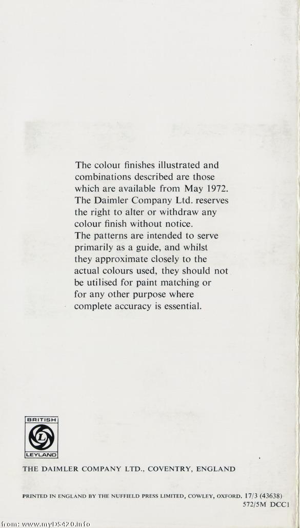 Colour samples May 1972 p30b