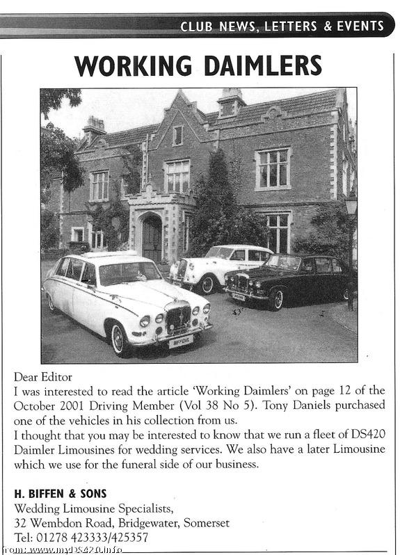 Working Daimlers - Biffen Vol38Nr7Dec1a