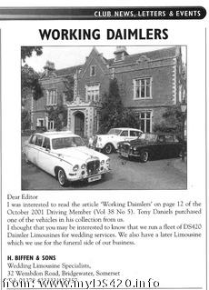 Working Daimlers - Biffen