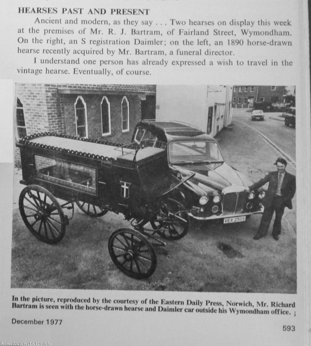 Funeral Director Bartram_Wymondham