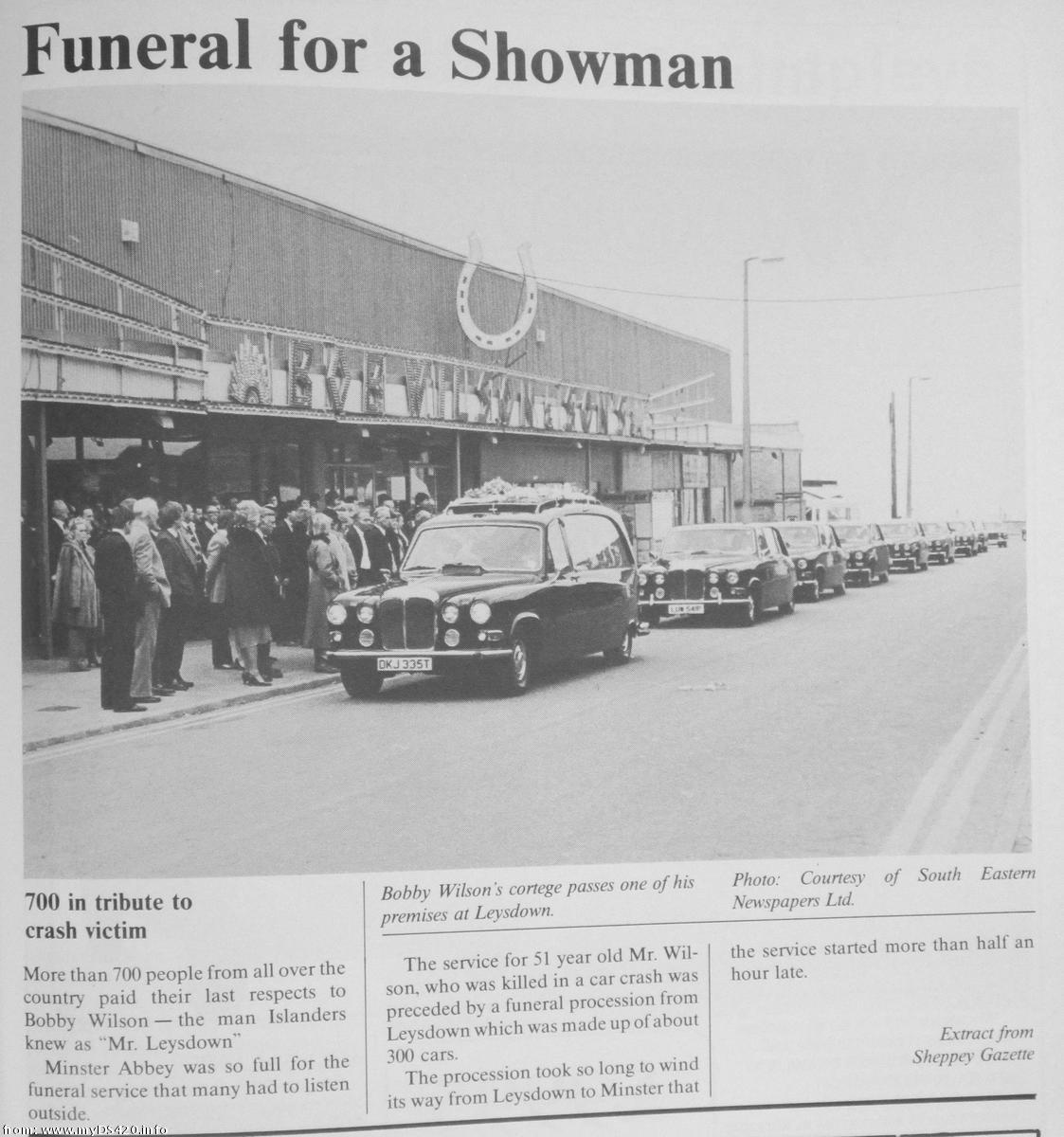 Funeral Director showman