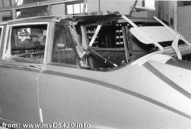 Daimler Landaulette hood construction