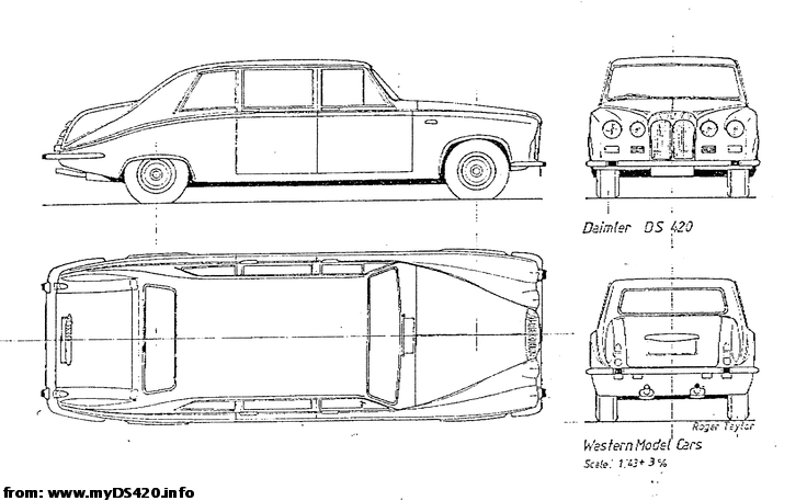 DS420 Drawing for Automobilia automobilia