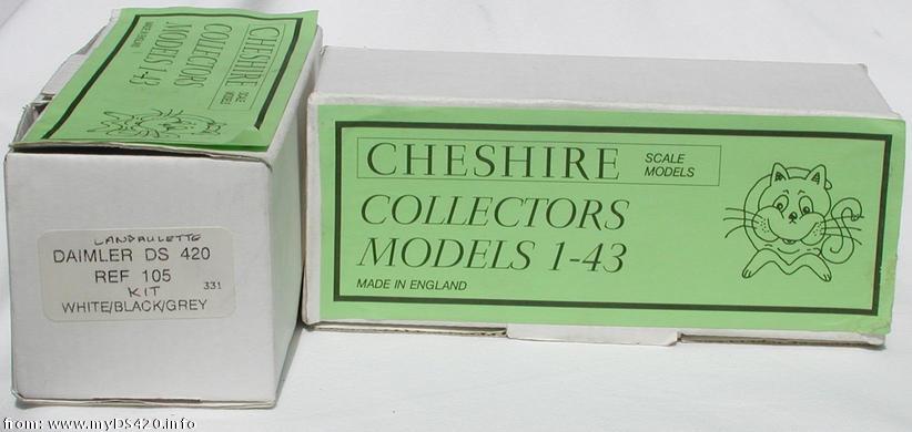 Cheshire Scale Models kit boxes cheshirebox