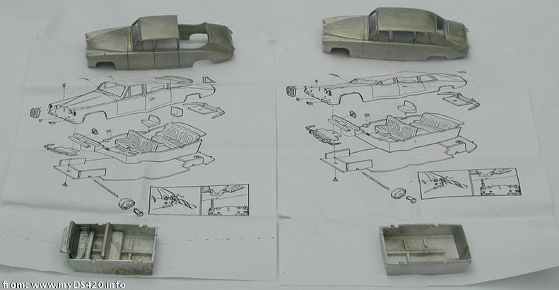 Cheshire Scale Models DS420 kit drawings cheshiredraw