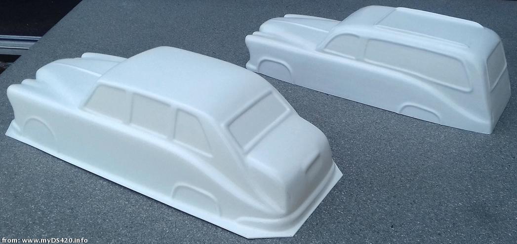 Mardave DS420 limo and hearse RC shells mardave_2