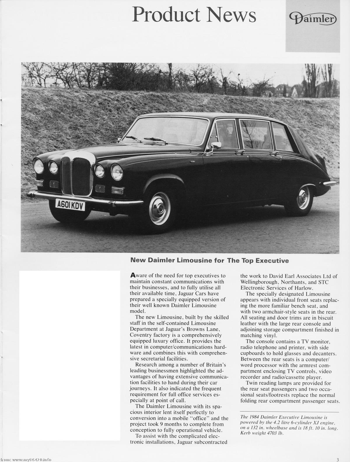 Jaguar Journal (spring 1984) p1