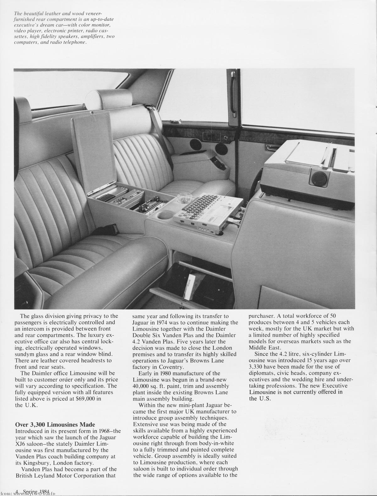Jaguar Journal (spring 1984) p2