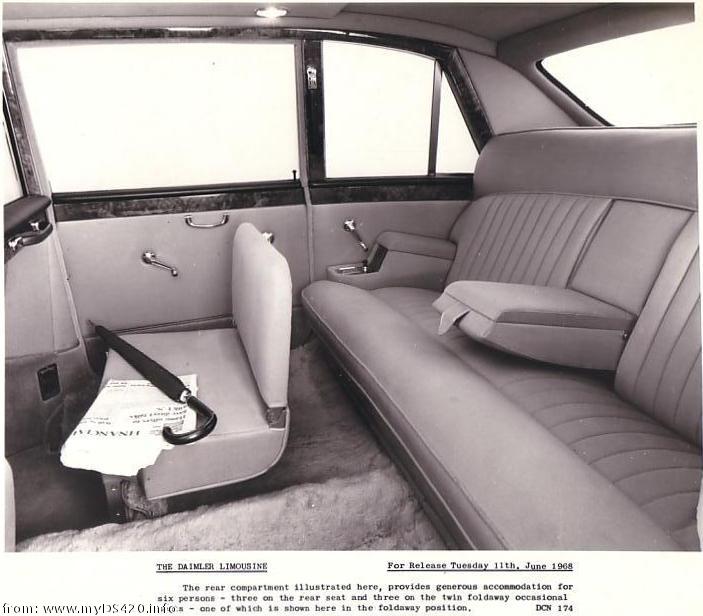 DS420 1968 interior, photo DCN174 DCN174