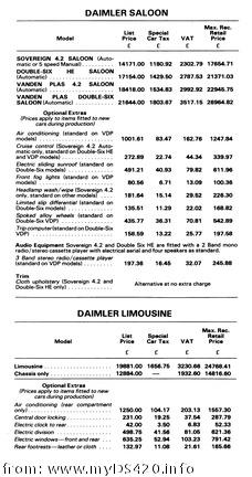 Daimler Saloon 1982(10kB)