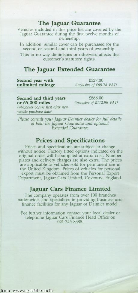 price list Feb 1987 back-1