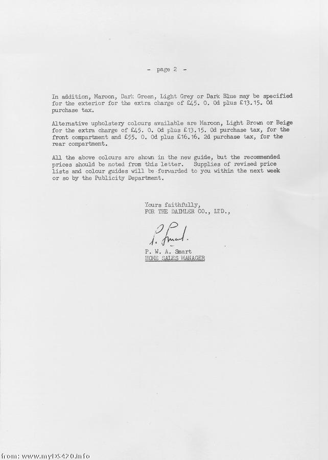 Dealer letter Dec. 1970 price_dec70b