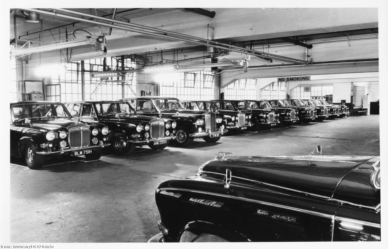 Daimler Hire '70 GarageRow