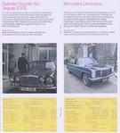 Hertz/Daimler Hire tariff 1974