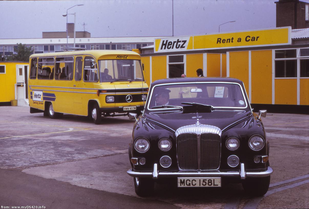 Daimler Hire/Hertz 1974 Hertz_DS420
