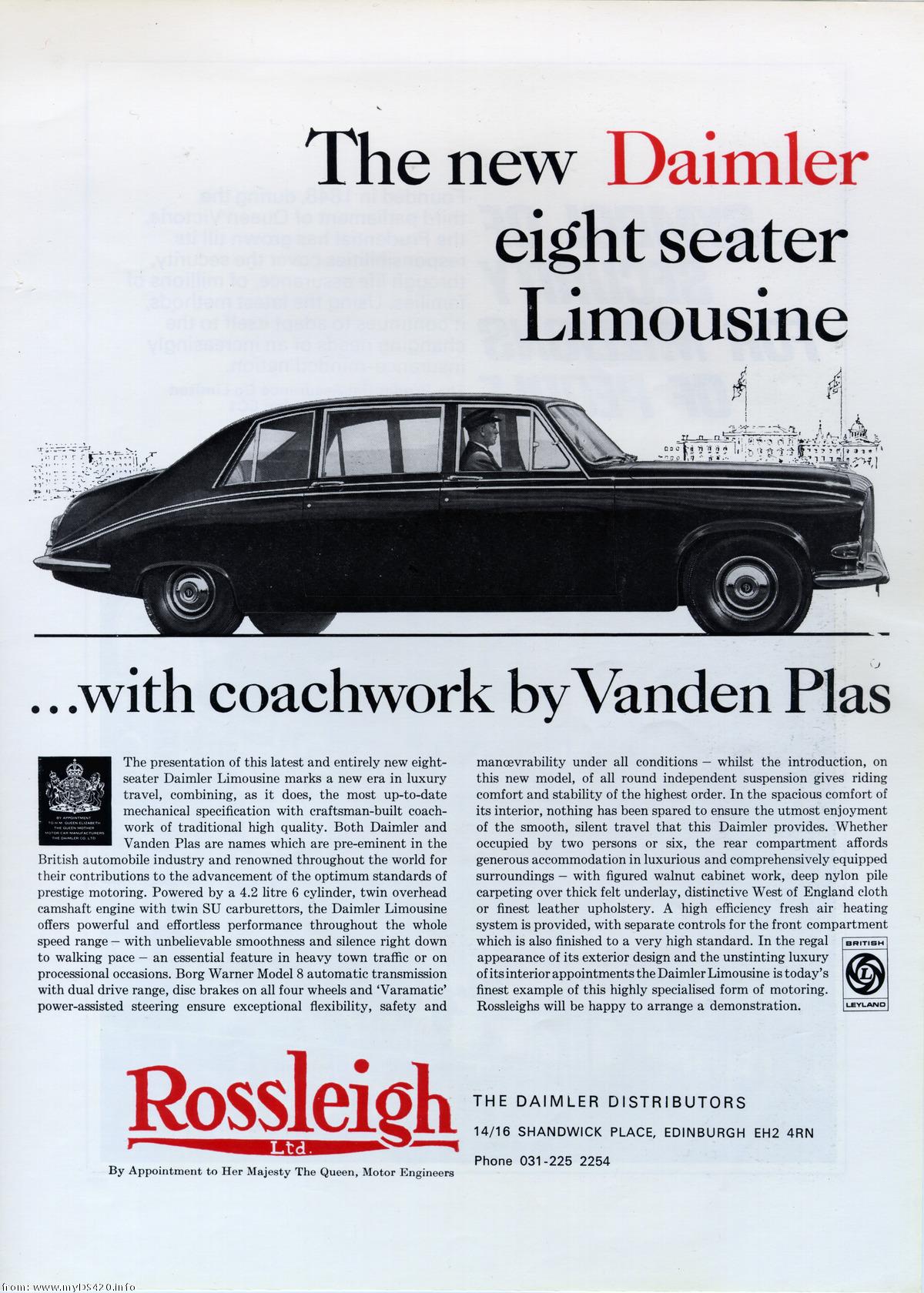 Rossleigh advert 1969 p1