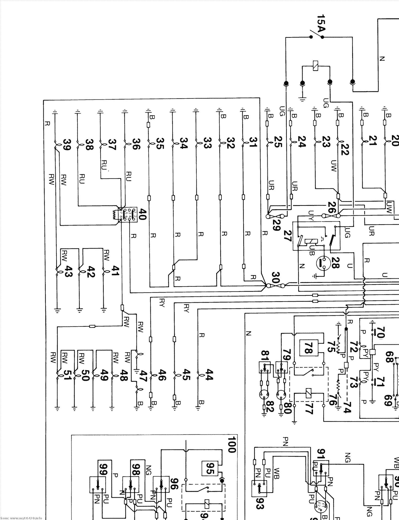 wiring diagram medium res. Ltr SW (1986)