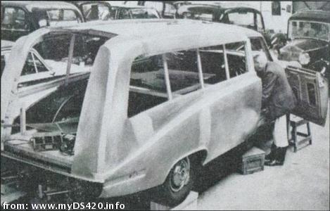 Alpe&Saunders DS420 hearse