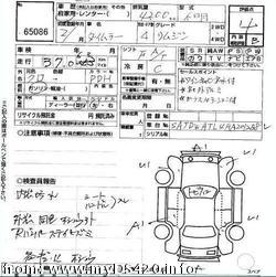 auction inspection sheet