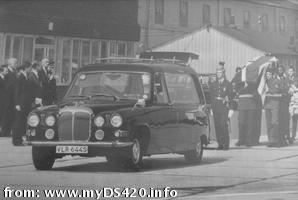 Lord Mountbatten hearse