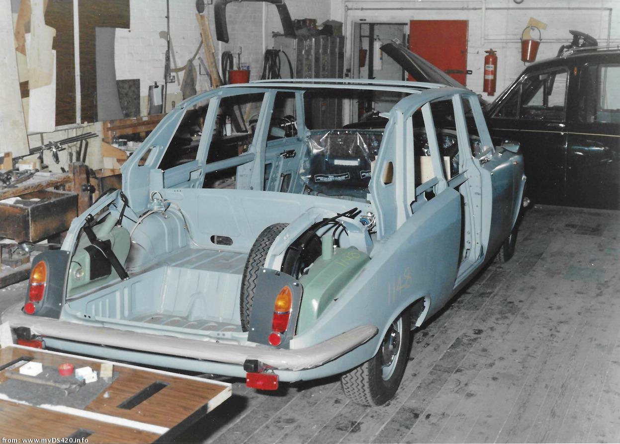 Startin hearse construction p1