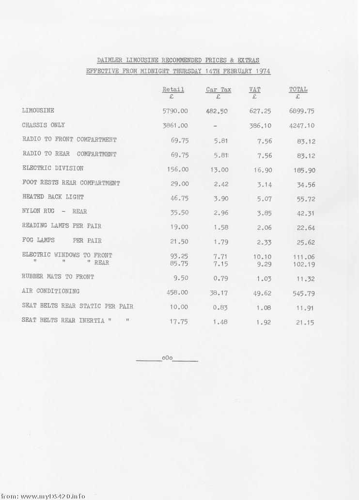 Dealer letter Feb. 1974 price_feb74c