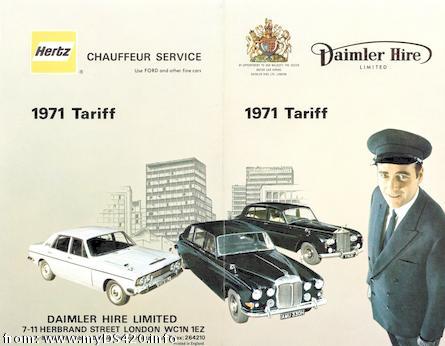 Daimler Hire 1971 1